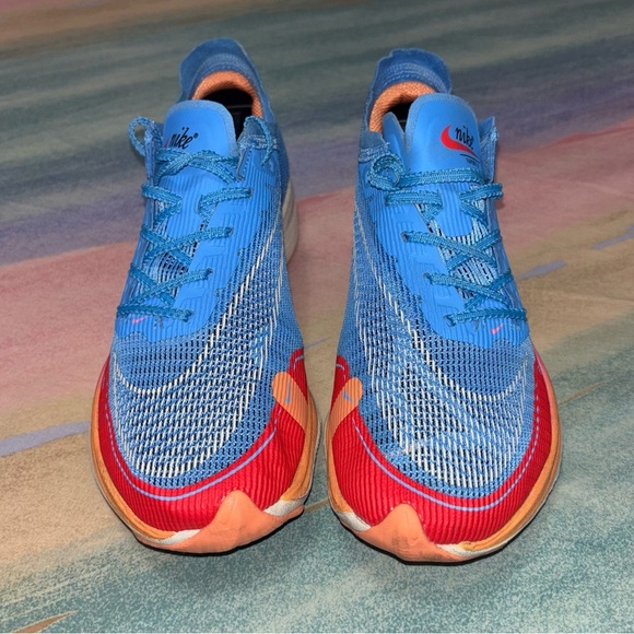 Nike ZoomX Vaporfly Next% 2 Blue Running Shoes DZ5222-400, Women's Size 7 - Picture 2 of 9